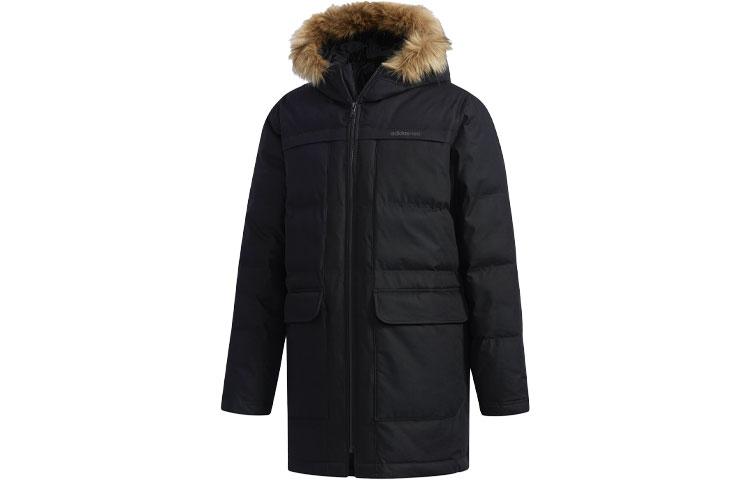 Adidas Neo M Down Parka Puffer Jacket Men s Black DM2202 XL