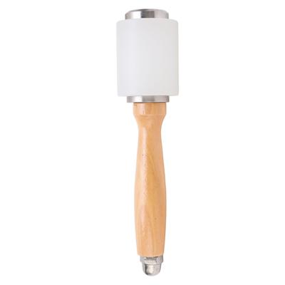 Leather Carving Hammer DIY Handcrafted Leather Nylon Hammer with Wood Handle Nylon Hammer Leather Maul for Leather Shop