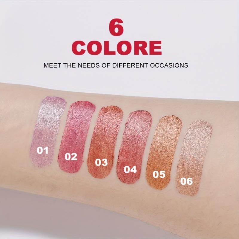 Shiny Lipstick By Gel Lipstick with Luminous Finish, Suitable for All Skin Types, Available in Berry, Brown, Pink, and Purple Hues