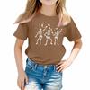 Toddler Girl Boy T-Shirts Halloween Day Kids Top Boys And Girls Printed Short Sleeved T-shirt