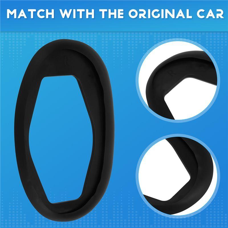 A64P-Car Exterior Rearview Mirror Base Rubber Seal Gasket Pad For BMW MINI Cooper S R60 R61