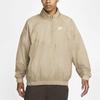 Nike Logo Stand Collar Solid Jacket Men Outerwear Khaki DQ4911-247