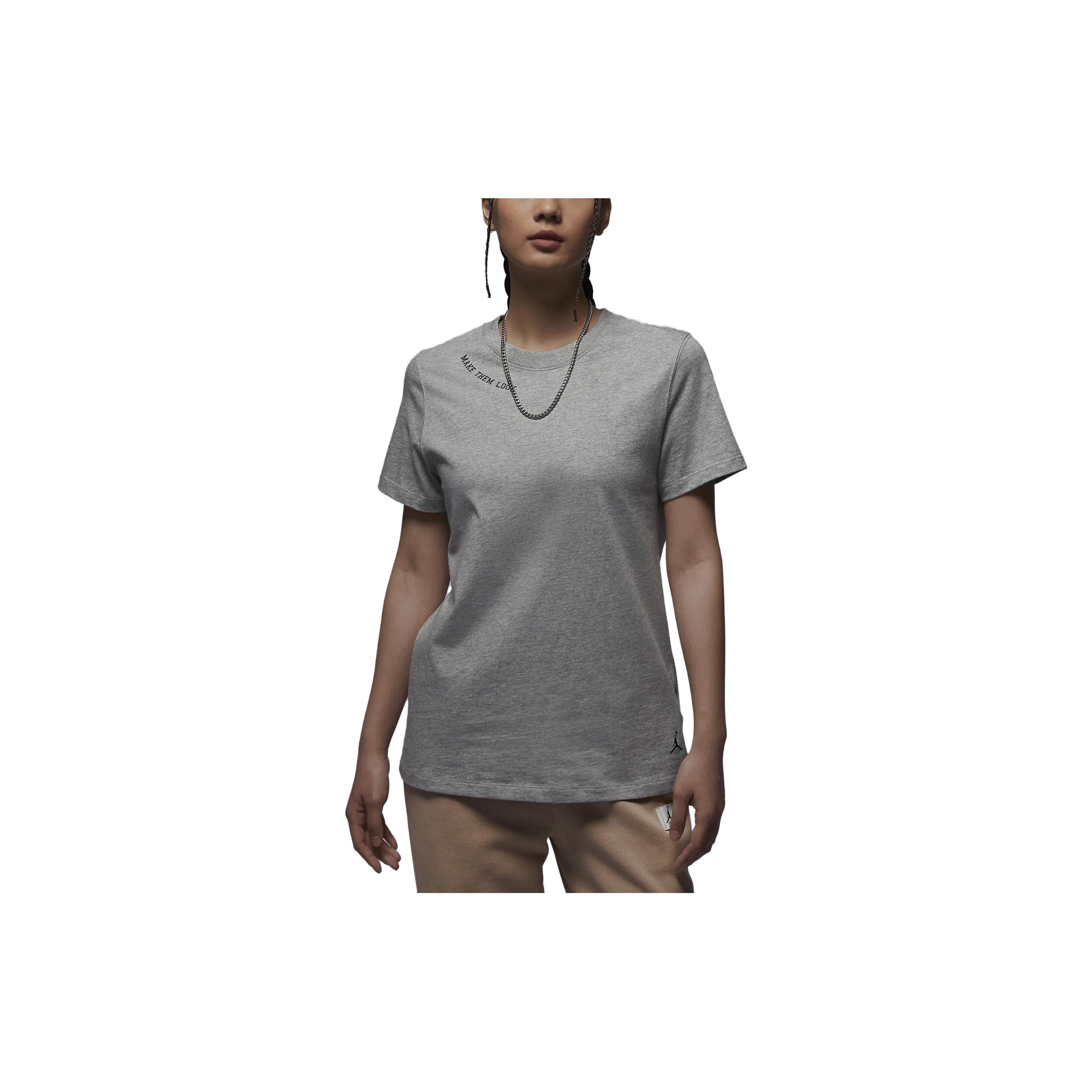 

New Jordan T Shirt Women s Dark Gray FD0103-063 XXL