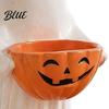 Fall Harvest Home Decor Resin Ghost Statue with Pumpkin Candy Bowl Cute Figurine Trick Decorative Snack Bowl or Treat Holder for Front Porch