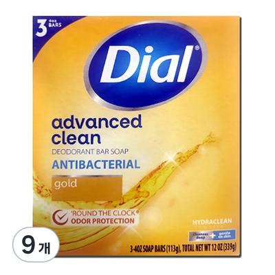 Dial Gold Cleansing Soap, 113g, 9 Units