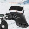 Thickened Windproof Warm Winter Gloves Motorcycle Handlebar Sleeve Warm Handle Cover Warmer Biker Gloves Accessories