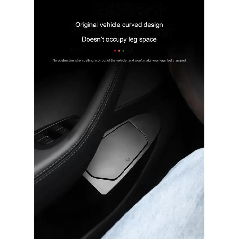 For Tesla Model Y Juniper Car Door Storage Box Multi Functional Front Door Storage Trash Can Waterproof Storage Box Accessories