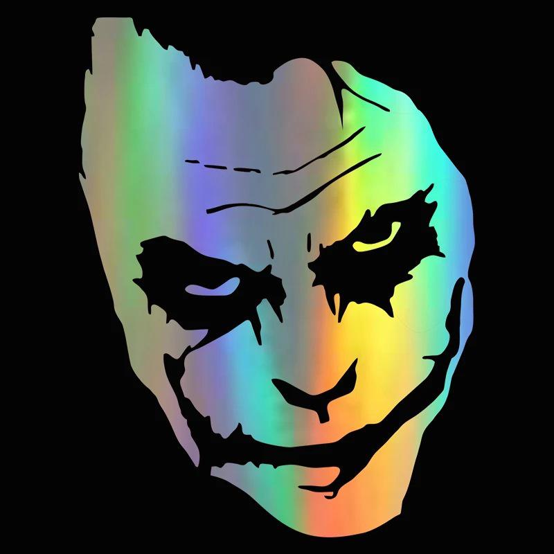 

Evil Grin Sinister Face Funny Car Decals - Rear Window & Body Scratch Sticker