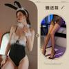 Sexy Lingerie Sexy Low-cut Bunny Uniform Seduction Open Crotch Free One-piece Rabbit Set 835