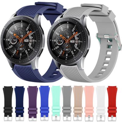 22mm 20mm Silikonarmband für Samsung Gear S3 Classic/Frontier 46mm Sportarmband für Amazfit Pace/Bip 5 6/GTR 4 3 Pro/Stratos 3