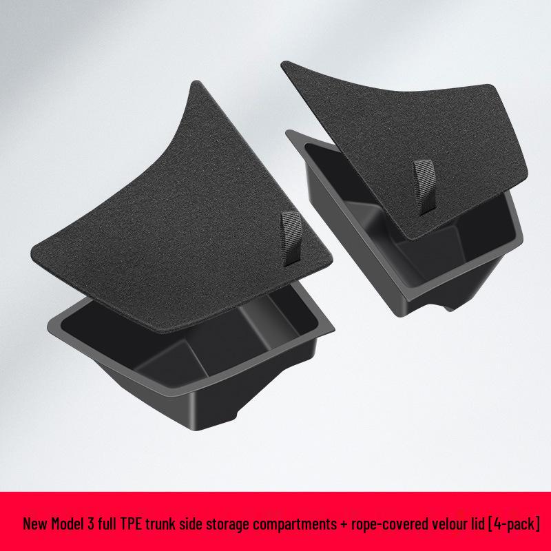 Tesla Model 3/Y Trunk Side Storage Box Organizers