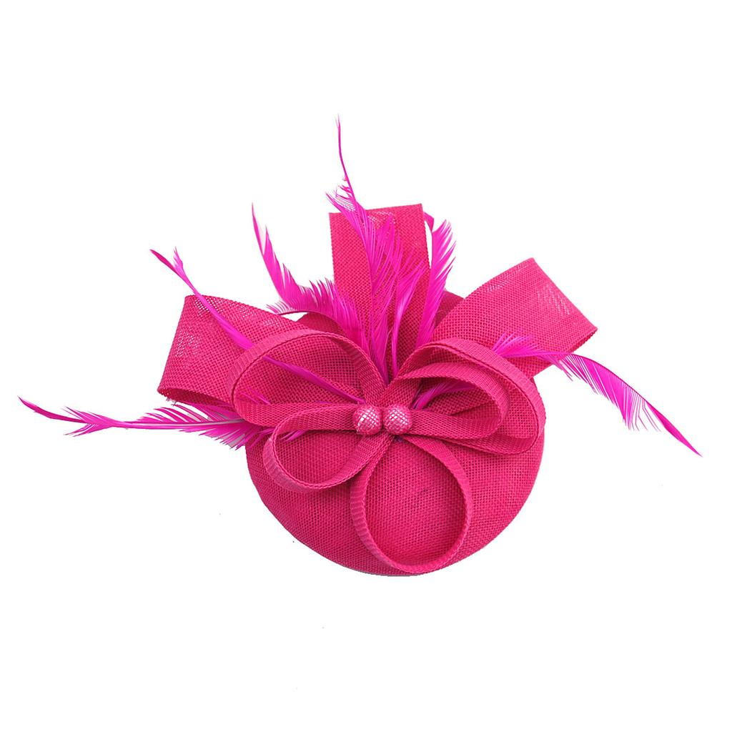 Elegantes Stirnband Damen Fascinator Kopfschmuck Handgefertigtes Haaraccessoire für Cocktailpartys und Themenfeiern