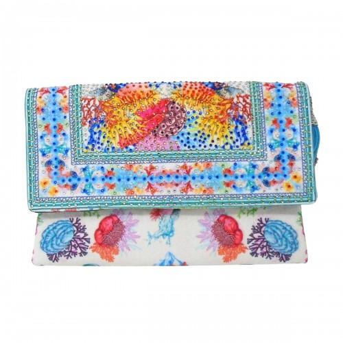 Inoa Bonaire Reef Clutch-Tasche
