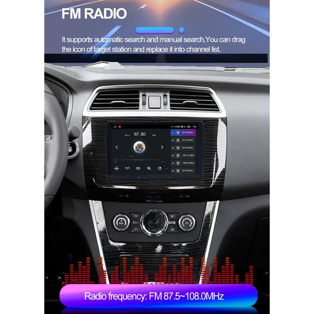 Autoradio-Multimedia-Player für Volkswagen/Golf/Polo/Tiguan/Passat/b7/b6/SEAT/Leon/Skoda/Octavia 2 Din Android Carplay GPS Autoradio 2 + 64GB