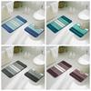 Bath Mat Set 40x60cm and 50x80cm Extra Soft Absorbent Microfiber Non-Slip Washable Rugs for Shower Floor Bathmat Bathroom Decor