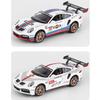 1/32 Scale Simulation Porsche 911 GT3 RSR Alloy Racing Model Ornaments Children's Holiday Gift, Open Door Sports Car Model Boy Toys