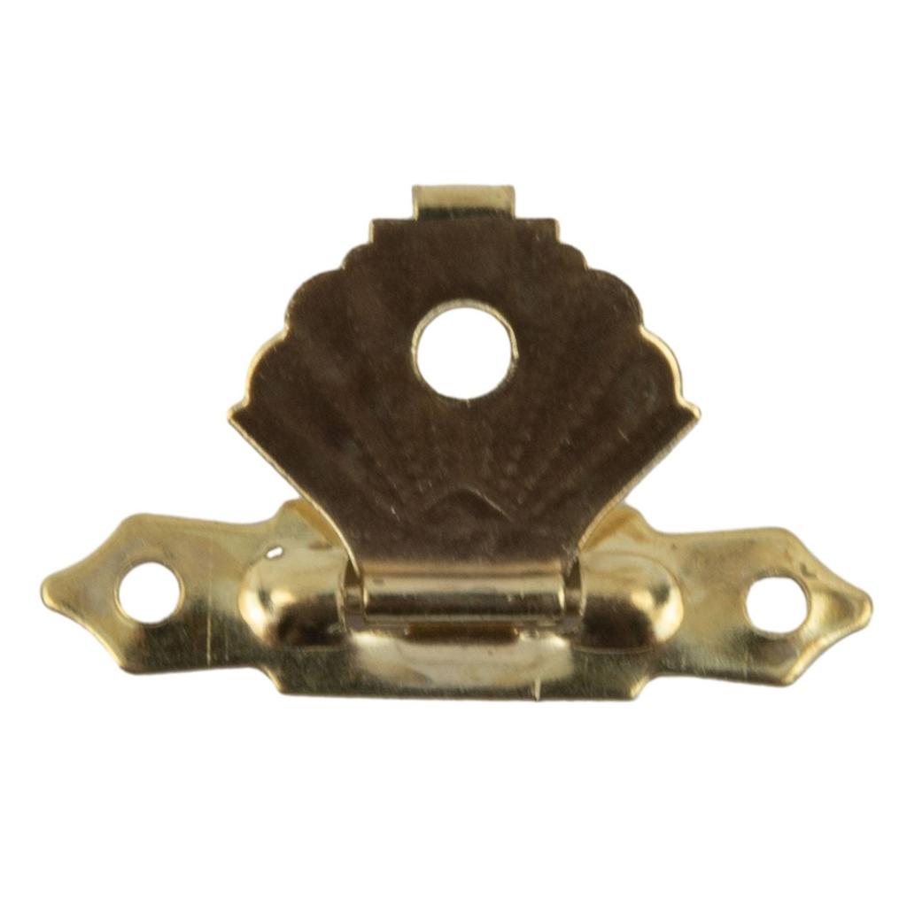 Vintage-Style Iron Hasp Latch Clasps for Wooden Box Projects Including Jewelry Box Toolbox and Storage Case Repairs