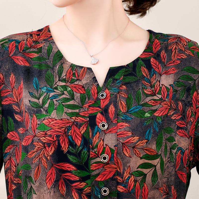 Elegant Women's Summer Dress Plus Size Vintage Clothes Short Sleeve Loose Long Dresses