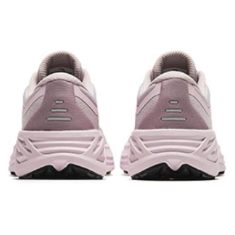 Anta Cushioning, Wear Resistant Low Top Running Shoes Women's Pink Gray 122415531-3