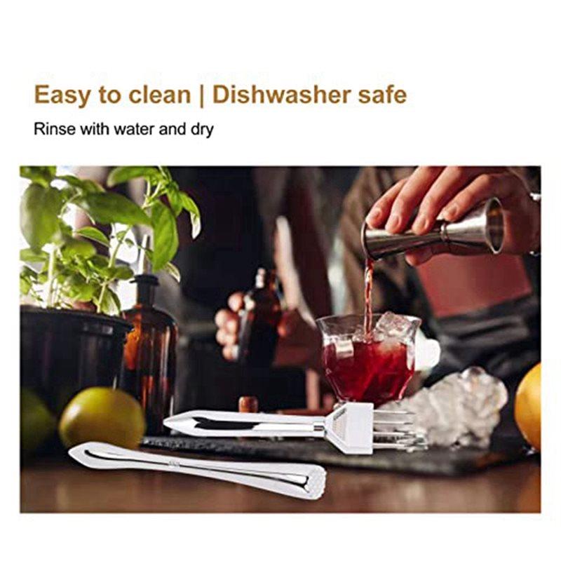 Ice Chipper Manual Zinc Alloy Food Grade Ice Crusher Stick Ice Crusher Cocktail Making