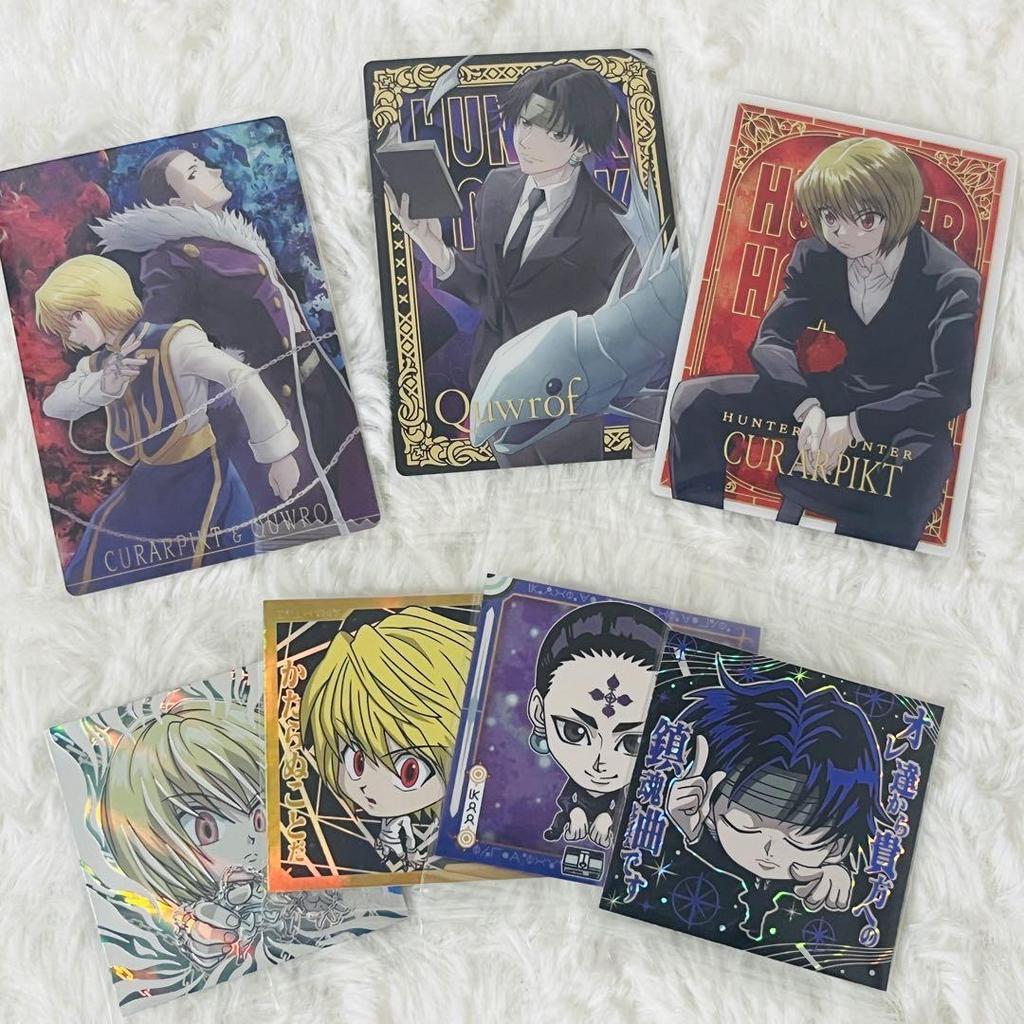 [USED] Hunter x Hunter Itajaga Wafers Kurapika Chrollo SP SR HR