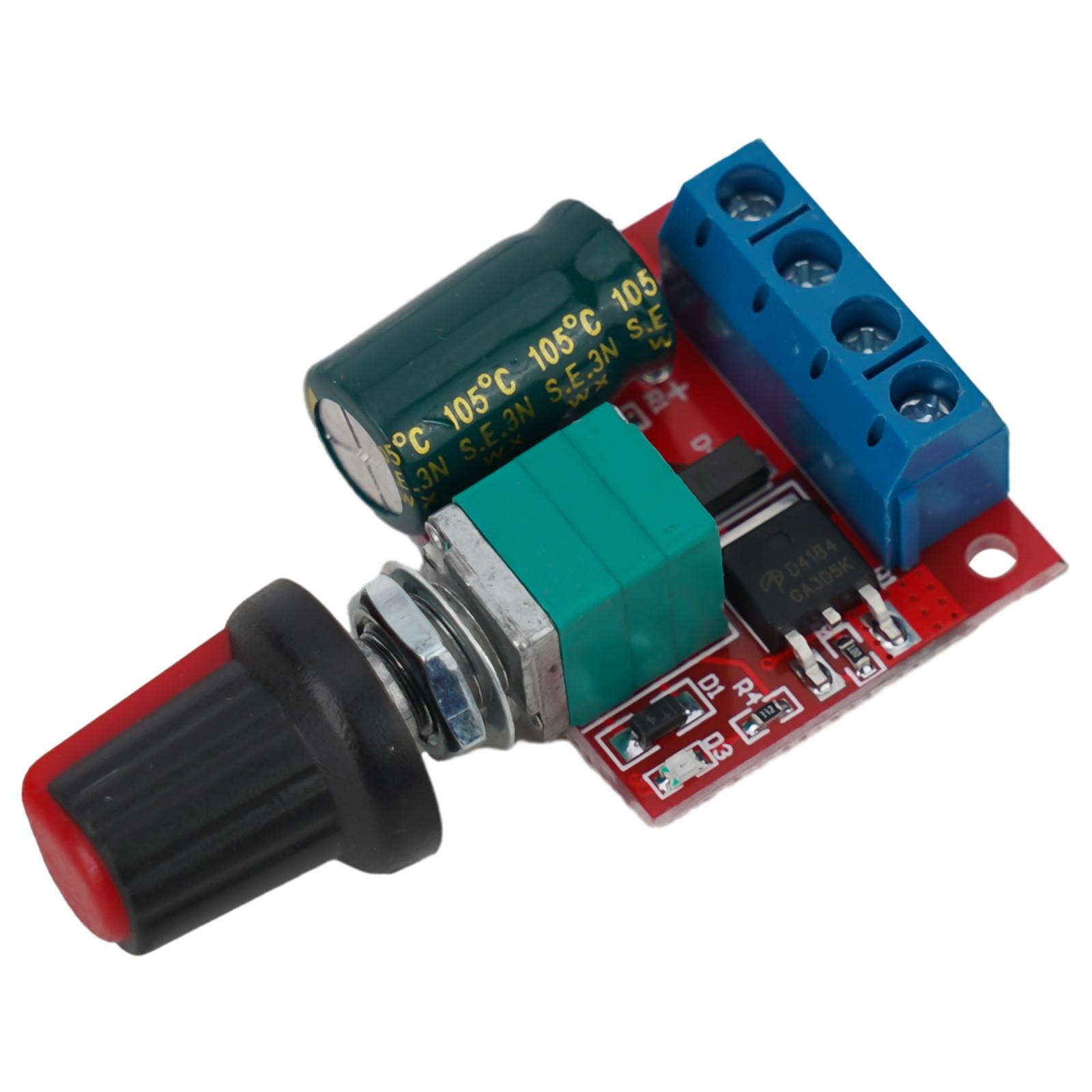 

12V DC Speed Controller 4 5-35V Low Voltage Controller Module
