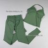 TK Sports Fitness Set: Back-Beauty Halter Tank & Longline Strappy Yoga Wear