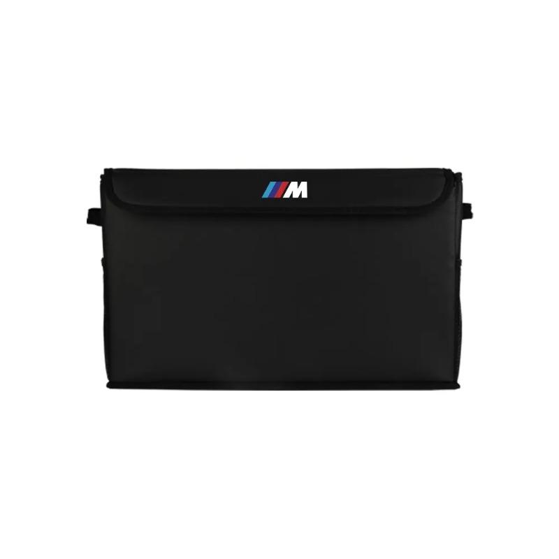 Składany organizer do bagażnika samochodowego ze skóry PU Pudełko kempingowe Do BMW M Performance E46 E90 E60 E39 E87 E36 F20 E92 Akcesoria samochodowe