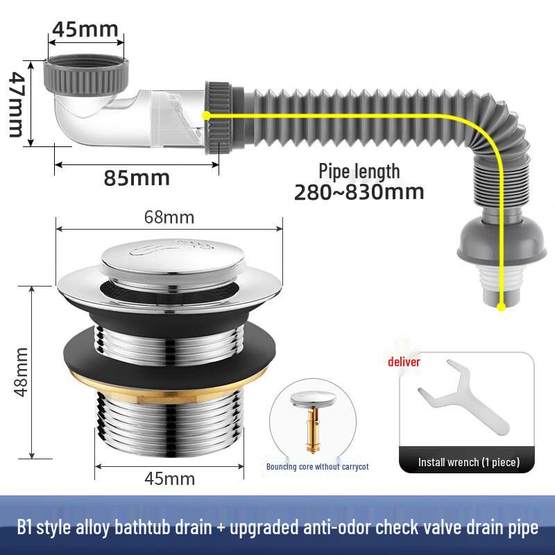 Слив-пробка для ванны TLXT