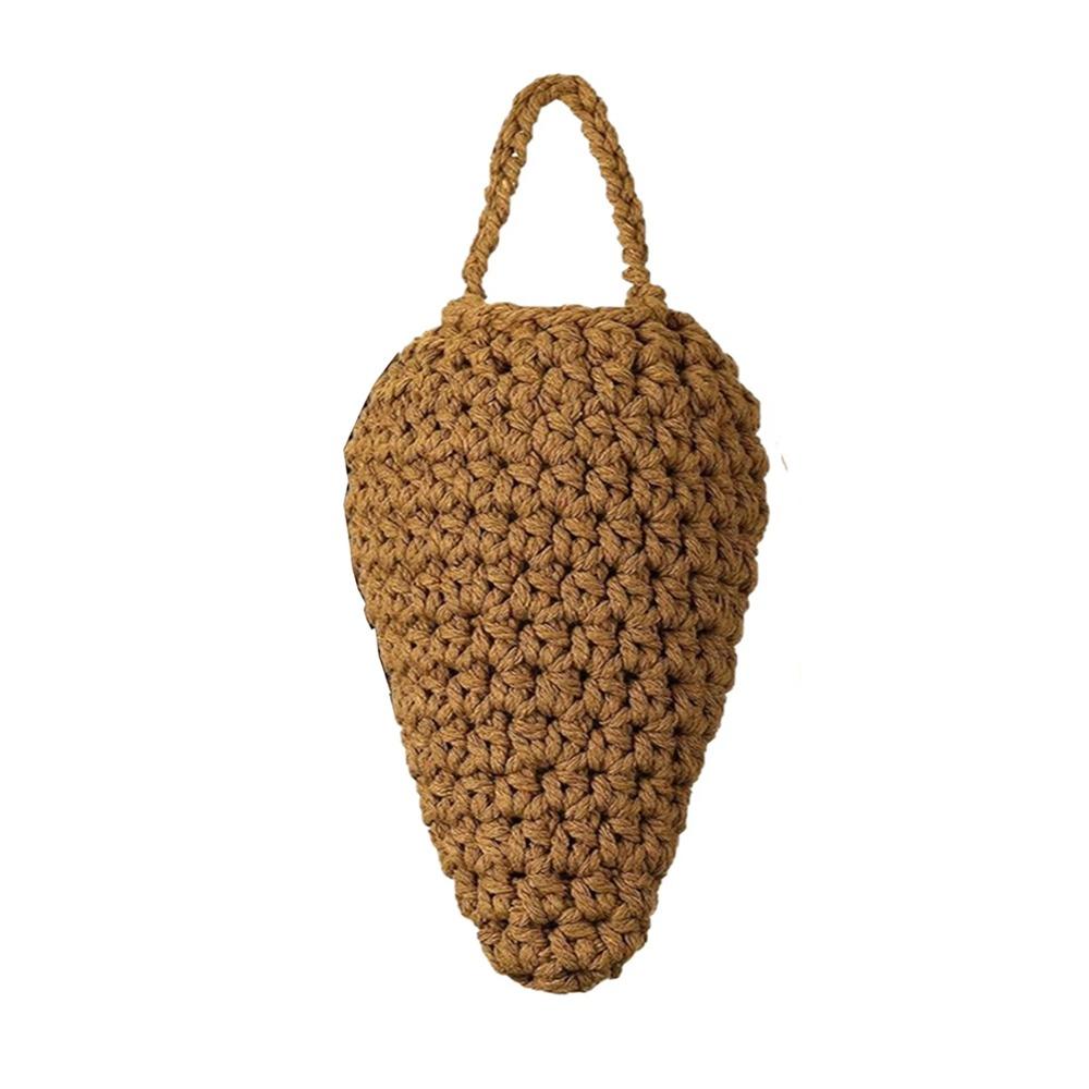 

Cotton Rope Woven Artificial Honeycomb Portable Design Honeycomb Decorations Wall Decoration 18x23cm