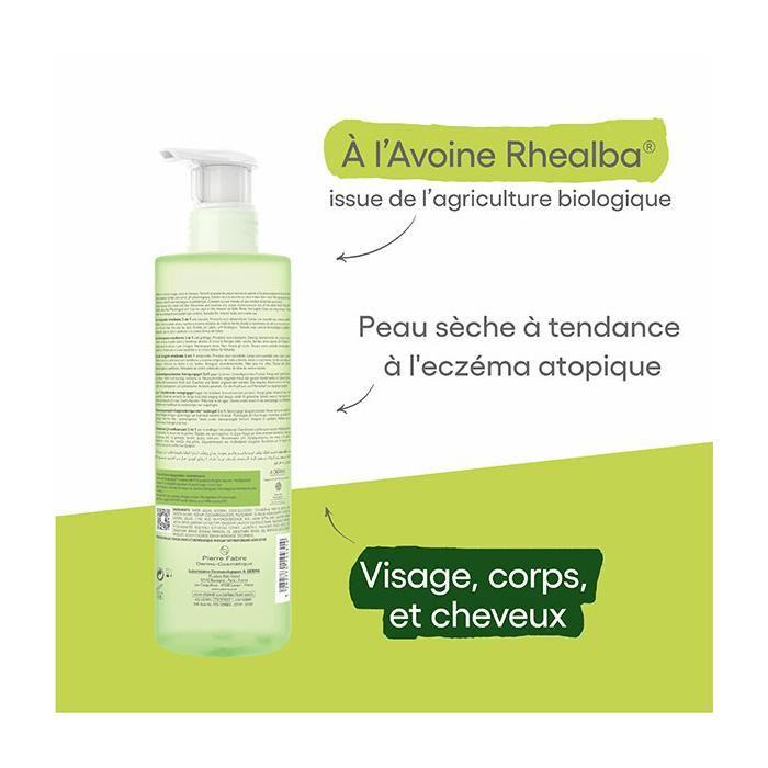 A-Derma Exomega Control Gel Lavant Émollient 2 en 1 Anti-Grattage 500ml
