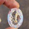 CERTIFIED Flawless 76 Ct Oval Shape White Montana Sapphire Loose Gemstone