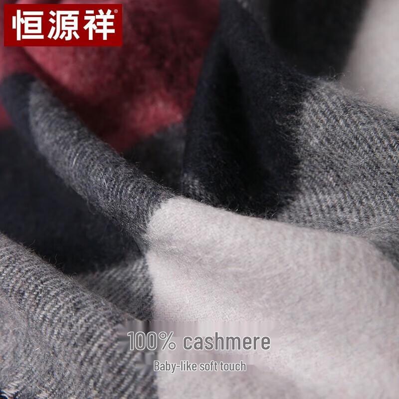 Hengyuanxiang Women's Pure Cashmere Shawl Scarf