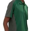 UNIQLO Color Block Casual Short Sleeve Polo Shirt Men tops Green 465862-55