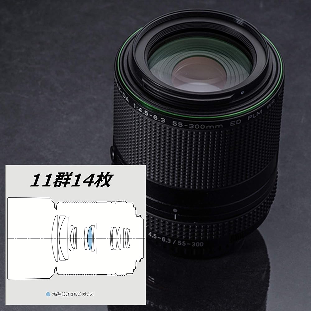 Pentax HD PENTAX-DA 55-300mm F4.5-6.3ED PLM WR RE Τηλεφακός Ζουμ 21277