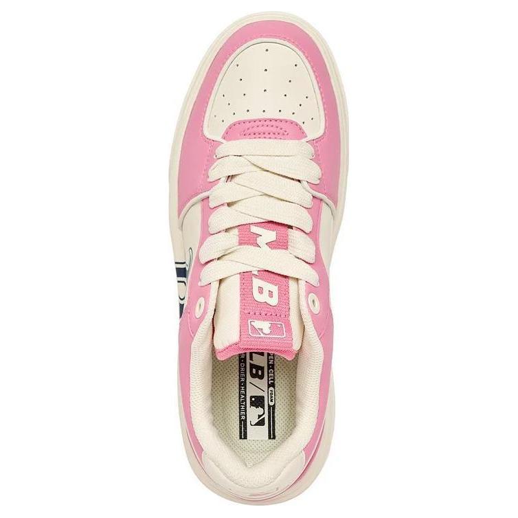 New MLB Chunky Liner Basic Slip Resistant Cushioning Wear Resistant Low Top Skateboard Shoes Unisex Pink 3ASXCLB3N-43PKS