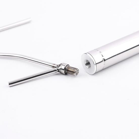 Pool Vacuum Retrieval Hook with Adjustable Telescopic Pole Stainless Steel Hook for Robotic Pool Cleaners Universal Pool Cleaner Retrieval Tool