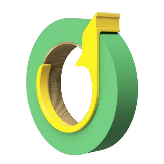 Tape Dispenser Compact Design Portable One-Handed Operation Easy To Use Tape Cutter