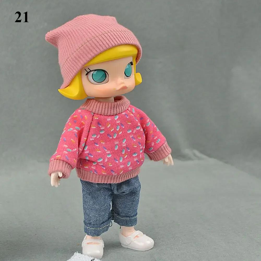 16cm Bjd Doll Clothes Suit High-end Dress Up Can Dress Up Fashion Doll Clothes Skirt Suit Best Gifts for Children DIY Girls Toys