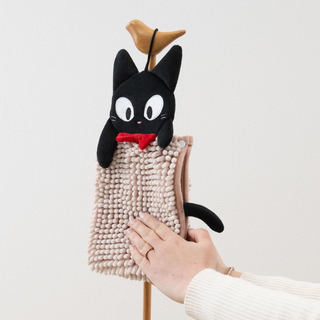 Senko Delivery Service Fluffy Jiji Hand 15 x 20 cm using the mall 65720 Kiki's Towel, Approx. (when section), Pink, Absorbent, Quick-Drying