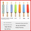 Silicone Rolling Pin Set: Large, Medium & Small with Wooden Handles, Silicone Mat, Dumpling Dough Tools & Hammer