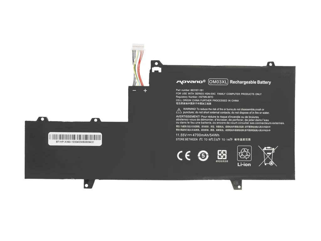 Baterie pro OM03XL HP EliteBook x360 1030 G2