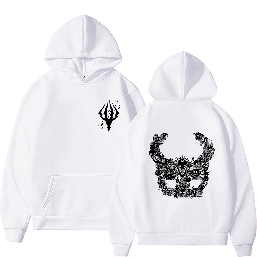 Game Hollow Knight Logo Graphic Hoodie Wo Casual Oversized Pullover Hoodies Unisex Fashion Vintage Hooded Sweatshirt