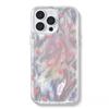 Pink butterfly feather pendant mobile phone case for iPhone17ProMax Apple 16/15/14 anti-drop soft case