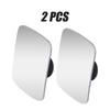 Blind Spot Mirrors Car Adjustable Wide Angle HD Glass Frameless Convex Rearview