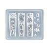 Silicone 3D Nail Embellishment Molds Delicate Shape Small Accessories Crafting Molds Present for Beauty Enthusiasts