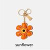 2024 Creative Bag Charm Cute Sunflower Keychain Backpack Accessory Gift