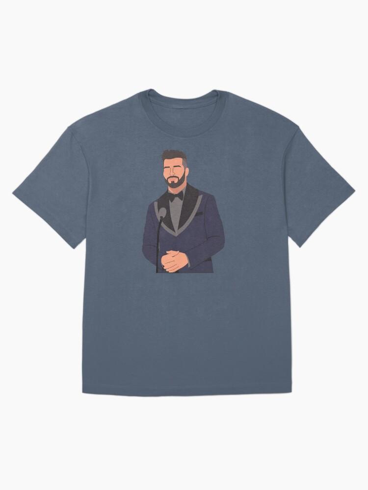 Ricky Martin Ricky Martin Illustration Oversized T-Shirt