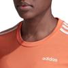 Adidas Round Neck Pullover Sports Casual Short Sleeve T-Shirt Women T-Shirts Orange EI0764
