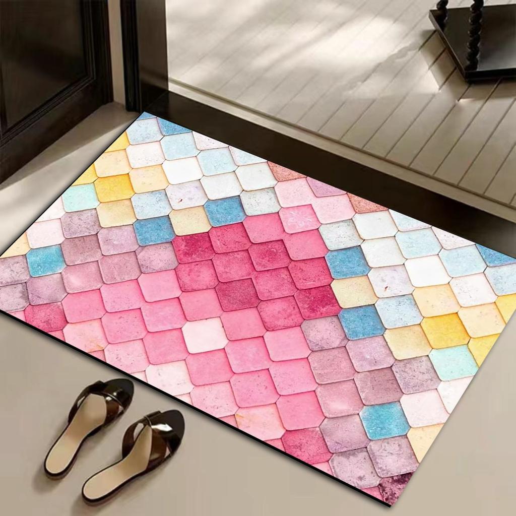 Bathroom Floor Mat, Diatom Mud, Strong Absorbent Mat, Quick-drying Non-slip Foot Mat At the Bathroom Door